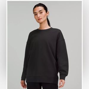 Perfectly Oversized Crew BLK